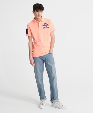 Superdry 06 Ethan Classic Straight Férfi Farmer Szürke/Világos Kék | TBZRP3279